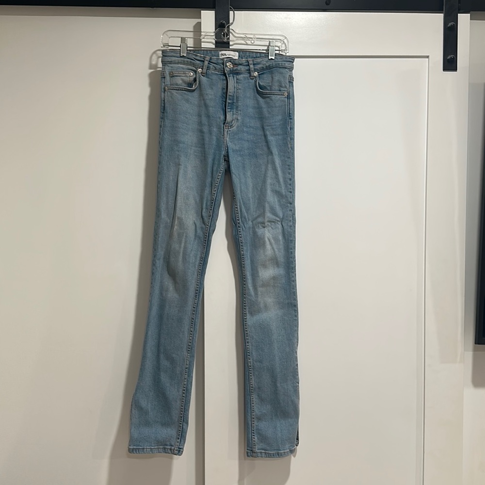 Zara light blue jeans